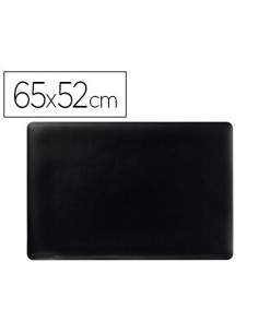 VADE SOBREMESA DURABLE NEGRO ANTIDESLIZANTE CONTORNEADO 65X52 CM