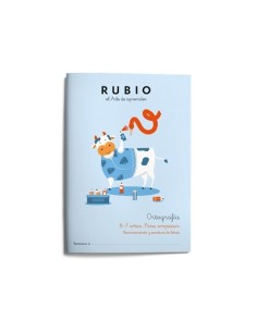 CUADERNO RUBIO ORTOGRAFIA 6-7 AÑOS PARA EMPEZAR