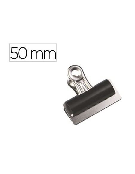 PINZA METALICA Q-CONNECT PALA FIJA 50 MM CAJA DE 10 UNIDADES