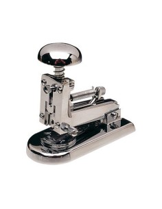 GRAPADORA EL CASCO M-5 CAPACIDAD 30 HOJAS CROMADA