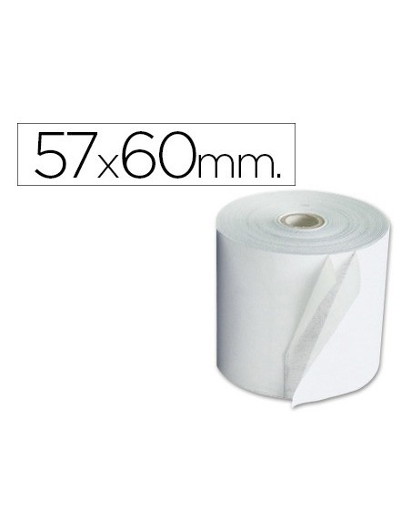 ROLLO SUMADORA EXACOMPTA ELECTRO 57 MM X 60 MM 60 G/M2