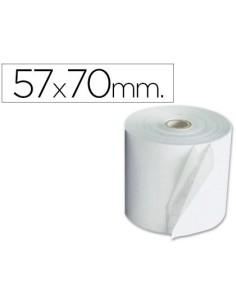 ROLLO SUMADORA EXACOMPTA ELECTRO 57 MM X 70 MM 60 G/M2