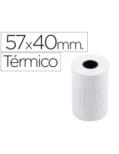 ROLLO SUMADORA EXACOMPTA TERMICO 57 MM X 40 MM 55 G/M2 SIN BISFENOL A