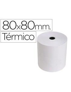 ROLLO SUMADORA EXACOMPTA TERMICO 80 MM X 80 MM 55 G/M2 SIN BISFENOL A