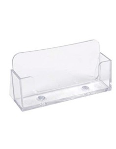 PORTATARJETAS DE VISITA EXACOMPTA METACRILATO CRISTAL 34X102X47 MM