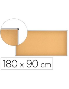 PIZARRA CORCHO Q-CONNECT MARCO ALUMINIO 180X90 CM