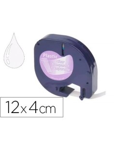 CINTA Q-CONNECT 12MM X 4MT TRANSPARENTE PARA MAQUINA LETRATAG