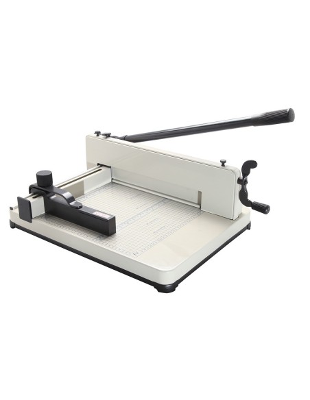 GUILLOTINA Q-CONNECT KF16916 MANUAL PROFESIONAL LARGO DEL CORTE 330 MM CAPACIDAD 400 HOJAS