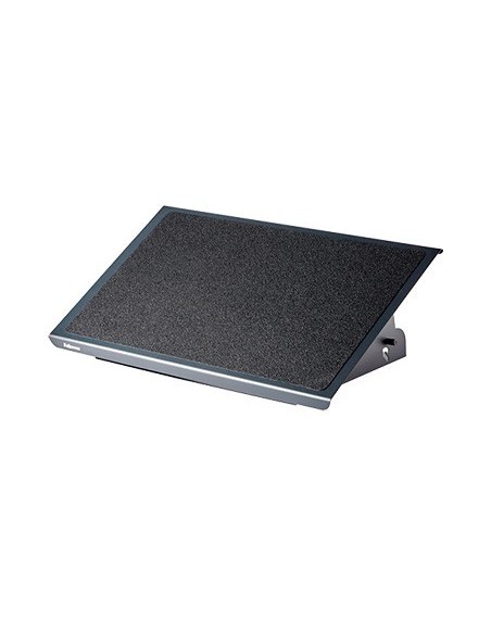 REPOSAPIES FELLOWES ULTIMATE SERIE PROFESSIONAL METALICO AJUSTABLE 3 ALTURAS NEGRO 96X560X32 MM