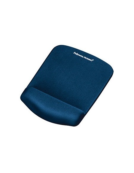 REPOSAMUÑECAS FELLOWES PARA RATON FOAM FUSION PLUSH TOUCH AZUL 25X184X238 MM