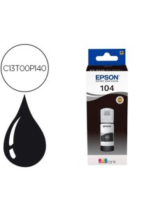 TINTA EPSON ECOTANK 104 ET-2710 / 2711 / 2712 / 2720 / 2726 / 4700 NEGRO 4500 PAGINAS