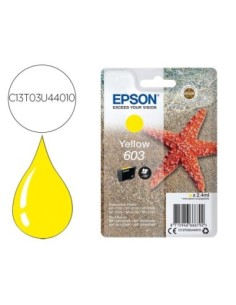 INK-JET EPSON 603 XP-2100 / 2105 / 3100 / 4100 / WF-2810 / 2830 / 2835 / 2850 AMARILLO 130 PAGINAS