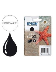 INK-JET EPSON 603XL XP-2100 / 2105 / 3100 / 4100 / WF-2810 / 2830 / 2835 / 2850 NEGRO 500 PAGINAS