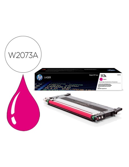 TONER HP 117A LASER COLOR 150A / 150NW / 178NW / 178NWG / 179FNW MAGENTA 700 PAGINAS