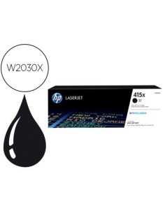 TONER HP 415X LASER COLOR M454 / MFP M479 NEGRO 7500 PAGINAS