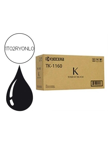TONER KYOCERA TK-1160 ECOSYS P2040DN NEGRO 7200 PAGINAS