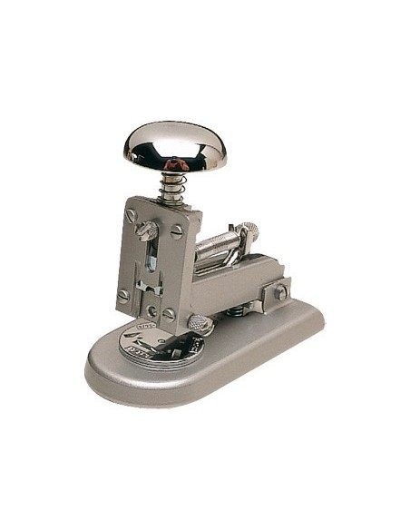 GRAPADORA EL CASCO M-1 CAPACIDAD 30 HOJAS PINTADA GRIS