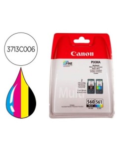 INK-JET CANON 560 PIXMA TS5350 / TS5351 / TS5352 / TS5353 PACK NEGRO AMARILLO CIAN MAGENTA 180 PAGINAS