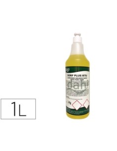 LIMPIADOR HIGIENIZANTE DESODORIZANTE DESINFECTANTE DAHI DJ PLUS RTV BOTELLA1 LITRO