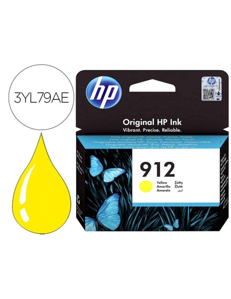 INK-JET HP 912 OFFICEJET 8010 / 8020 / 8035 AMARILLO 315 PAG