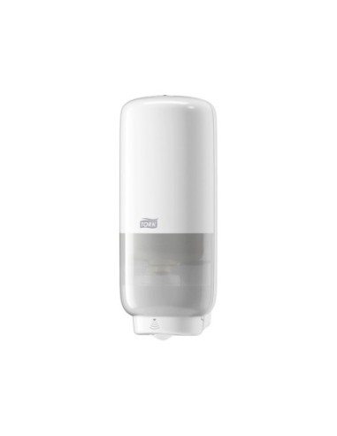 DISPENSADOR DE JABON DE PARED EN ESPUMA TORK ELEVATION S4 AUTOMATICO SENSOR INTUITION 1000 ML COLOR BLANCO