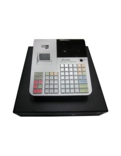 REGISTRADORA ECR SAMPOS ER-60 BLANCA 28 DEPARTAMENTOS DISPLAY VFD ANTIREFLEJOS CONFORME NORMATIVA FACTURA